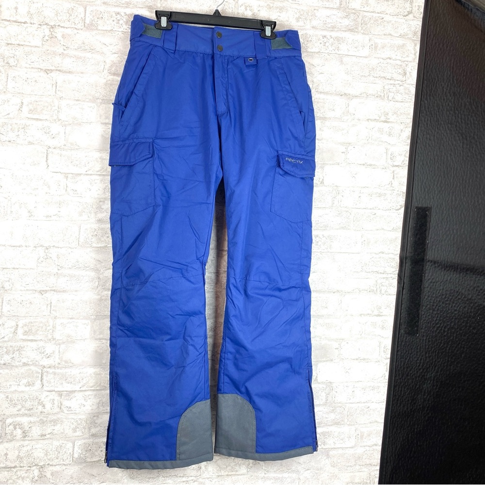ARCTIX Women’s Snow, Ski, Snowboard Insulated Cargo Pants EUC Blue Medium